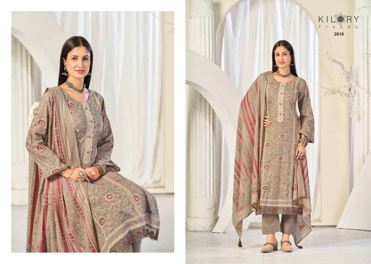 SAJNI By KILORY TRENDS 2611 to 2616 Series Beautiful Festive Suits Colorful Stylish Fancy Casual Wear & Ethnic Wear PURE LAWN COTTON Dresses At Wholesale Price